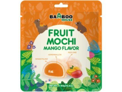BAMBOO HOUSE mochi cu fructe cu aromă de mango 120g