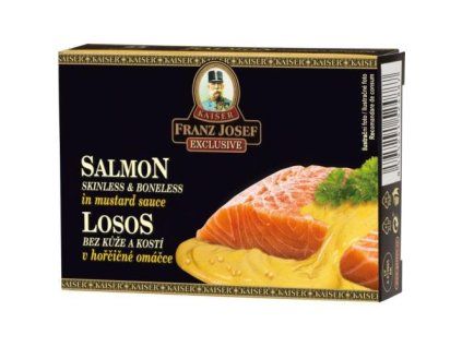 FJK somon in sos de mustar 110g