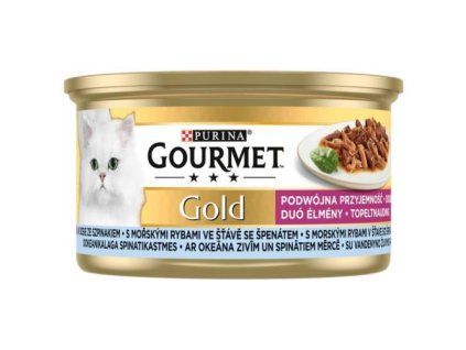 Tocană de pește de mare Gourmet Gold la conservă 85g