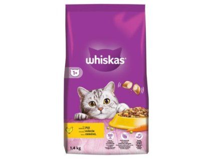 Crochete Whiskas cu pui 1400g