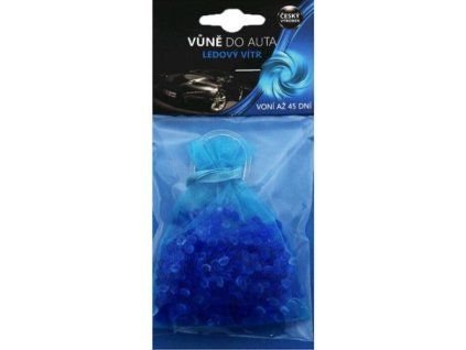 pliculețe parfum auto cu aromă de vânt glacial 15g