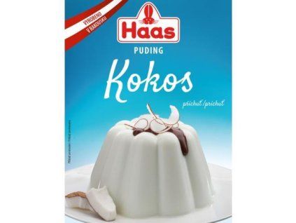 Budincă HAAS cu aromă de cocos 37g