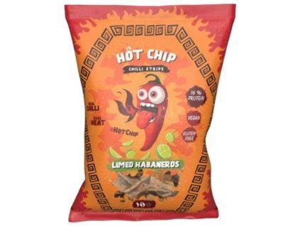 Fâșii HotChip habaneros cu lime 80g
