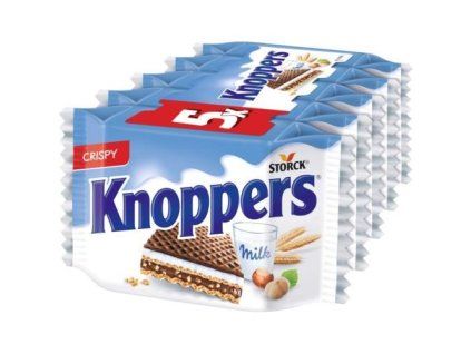 Knoppers pachet de 5 bucăți 125g