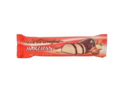 Baton de marțipan MaitreTruffout cu ciocolată neagră 100g