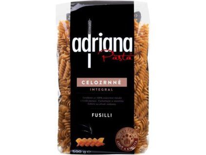 Paste integrale Adriana fusilli brix 500g
