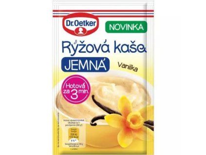 Terci de orez Dr. Oetker cu vanilie moale 50g