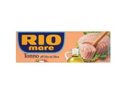 Ton Rio Mare în ulei de măsline @3x80g