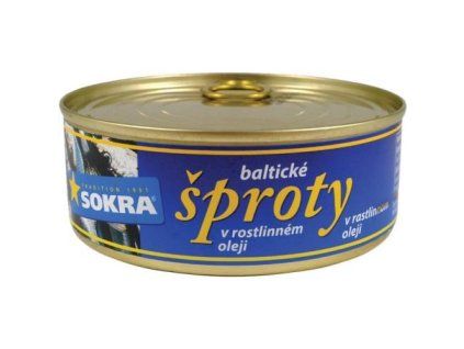 Șprot Sokra Baltic în ulei 240g