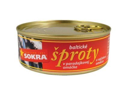 Șprot baltic Sokra în sos de roșii 250g