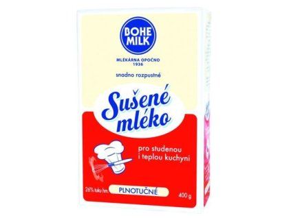 Lapte praf Bohemilk 26% grăsime integrală 400g