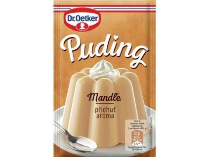 Budincă Dr. Oetker cu migdale originale 37g