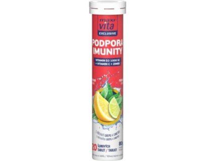 Tablete efervescente Maxi Vita pentru susținerea exclusivă a imunității 80g