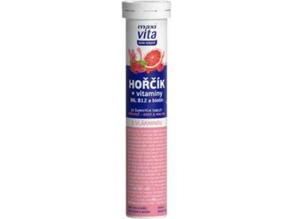 Maxi vita comprimate efervescente magneziu vitamine B 80g