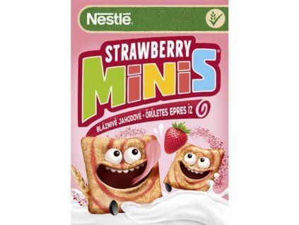 Cereale Nestlé cu căpșuni mini 375g