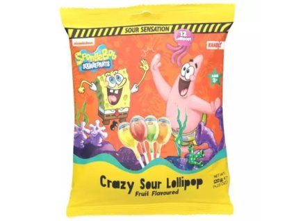 Acadele Kandiz SpongeBob Crazy Sour pungă 120g