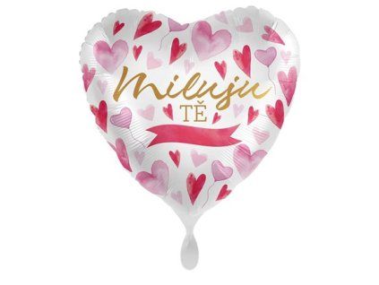 Balon folie cu inscripție CZ 13 43 cm 1 buc.