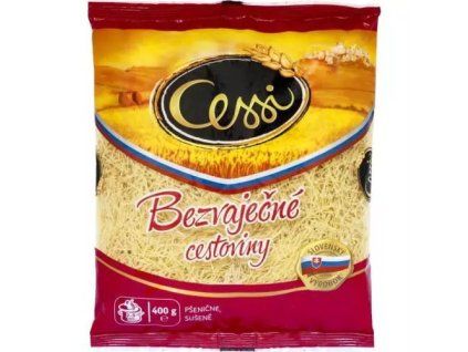 Paste vermicelli fără ouă Cessi 400g