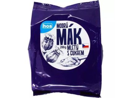 Semințe de mac albastru măcinate HOS, aromate 200g