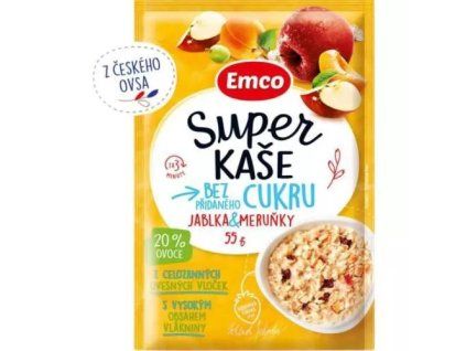 Terci Emco Super cu mere și caise 55g