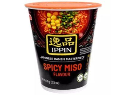 IPPIN CUP Ramen instant cu miso picant 73g