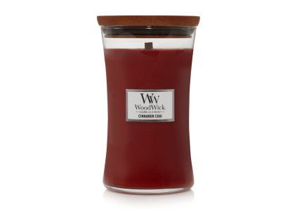 Vază mare WoodWick Cinnamon Chai