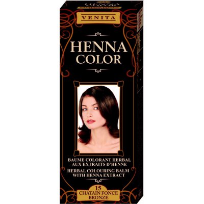 Balsam colorant pentru păr Venita Henna Color 15 Bronz 75 ml