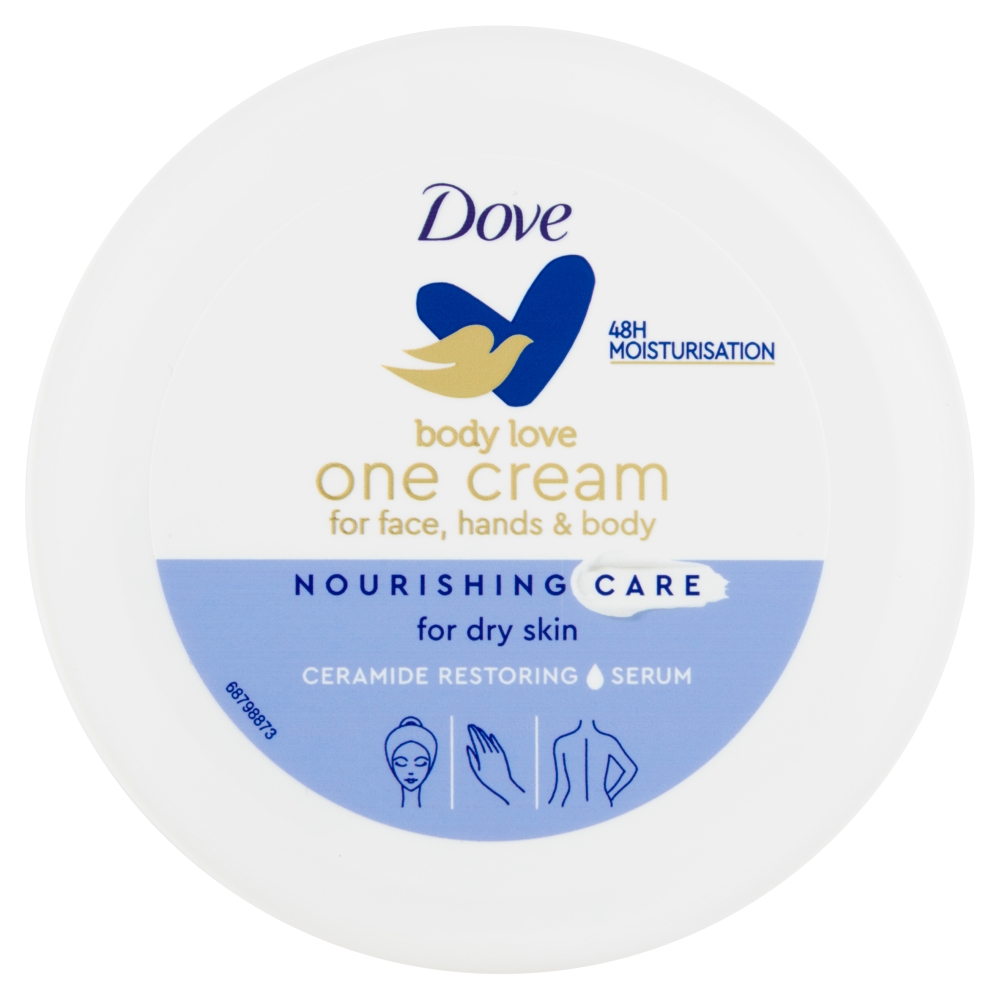 Cremă hidratantă Dove pentru față și corp Body Love Light Hydration Care 250 ml