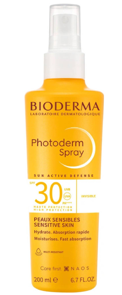 Bioderma Spray de protecție solară Photoderm SPF 30 200 ml