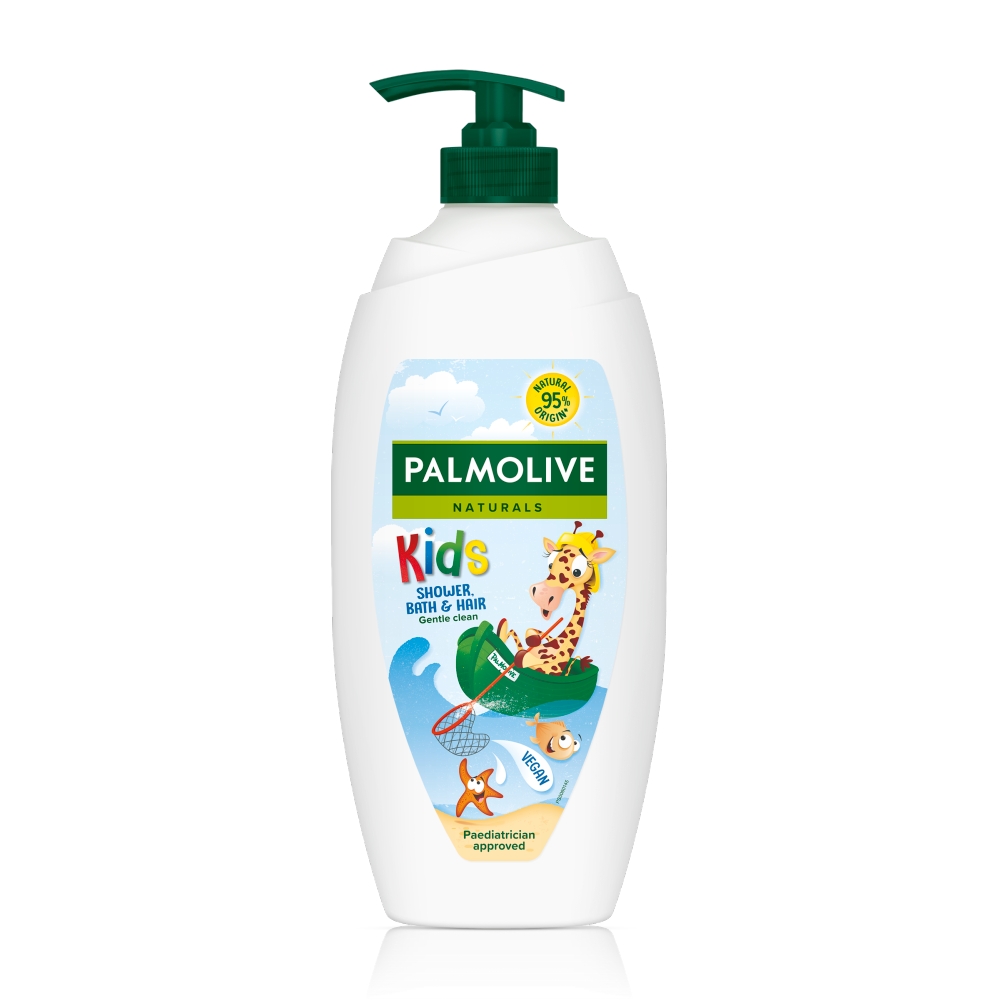 Gel de duș Palmolive KIDS 750ml, dozator de gel de duș pentru copii