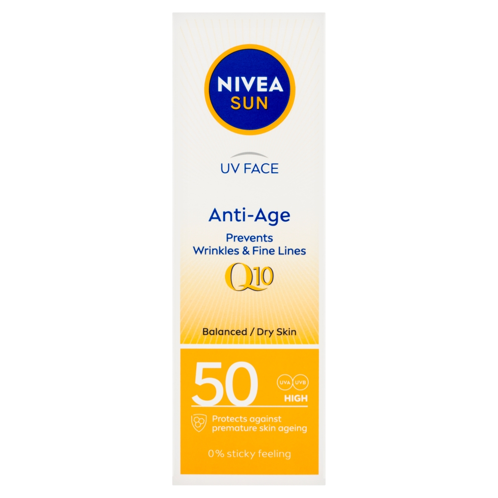 Beiersdorf Cremă de piele Nivea Sun pentru acnee 50ml OF50 Q10