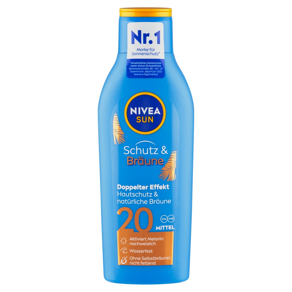 Nivea Loțiune Sun Protect&Bronze SPF 20