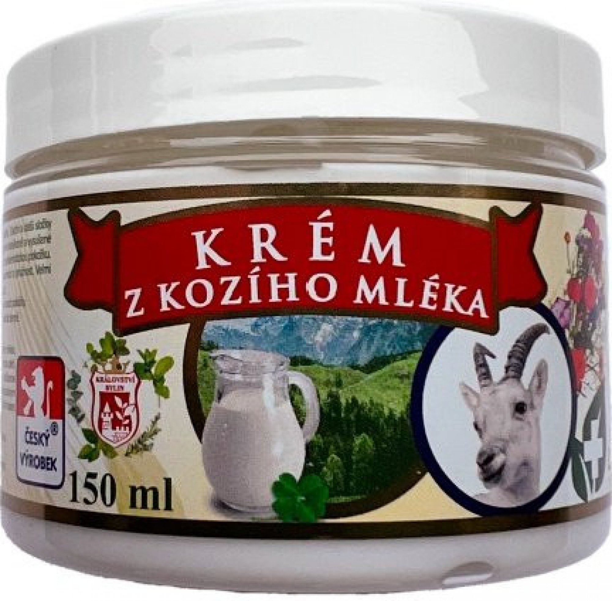 Cremă de lapte de capră 150ml - hrănitoare