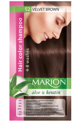 Marion kosmetyki s.r.o. Șampon colorant Marion 52 maro catifelat