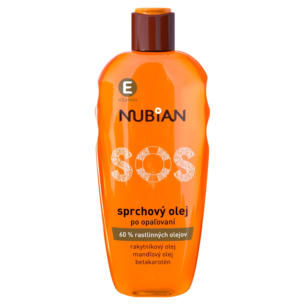 Herba Drug s.r.o. Ulei de duș după soare Nubian SOS 200 ml