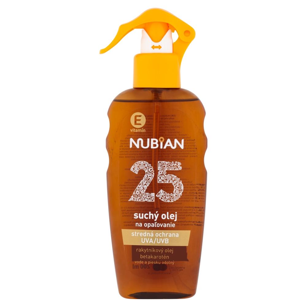 Herba Drug s.r.o. Ulei uscat de soare Nubian SPF 25 200ml