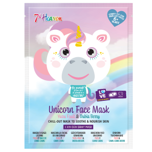 Mască de piele 7Heaven 23ml Unicorn pentru copii