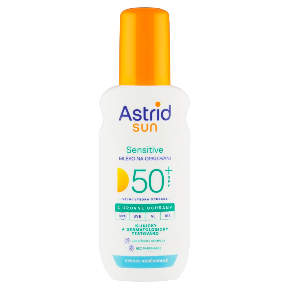 Lapte de rufe Astrid SUN Sens OF 50 150ml pentru copii