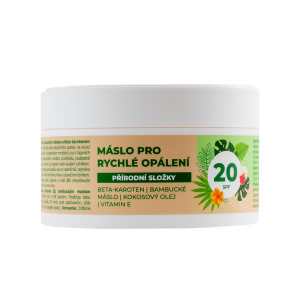 Unt de bronzare Helios Herb OF20 200ml Morcov