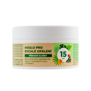 Unt de bronzare Helios Herb OF15 200ml Morcov