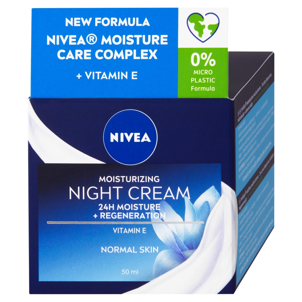 Cremă de noapte NIVEA 50ml regeneratoare normală