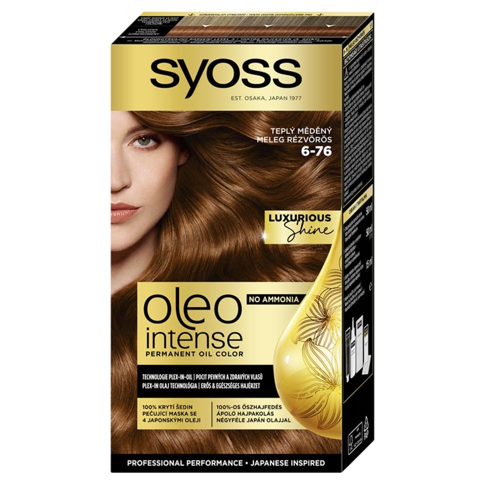 Syoss Oleo Intense 6-76 Cupru Cald