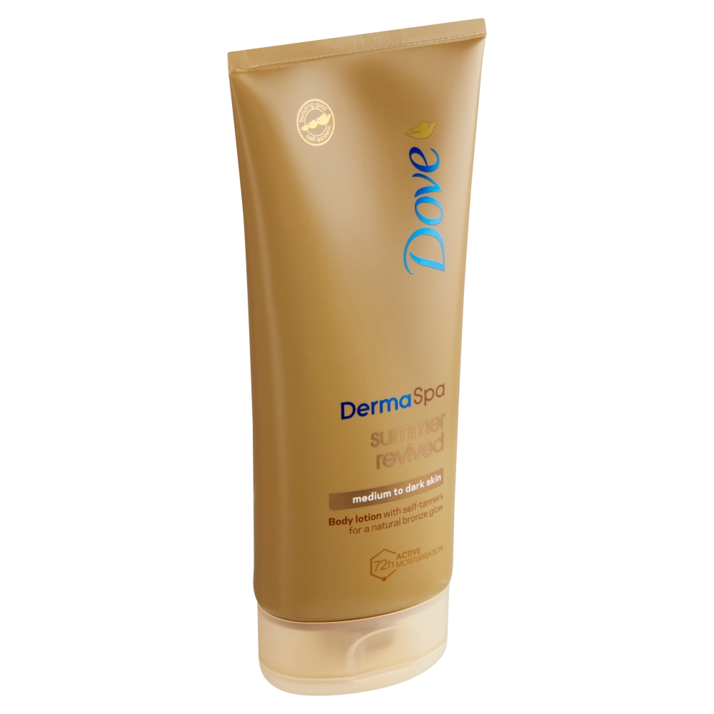 Loțiune de corp Dove 200ml Vară închisă la culoare