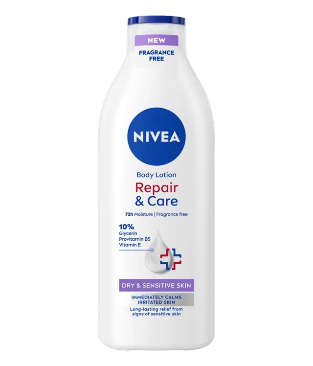 Loțiune de corp Nivea 400ml Repair & Care Sensitive