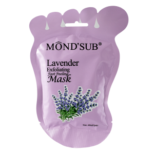 Mască exfoliantă pentru picioare cu lavandă MONDSUB