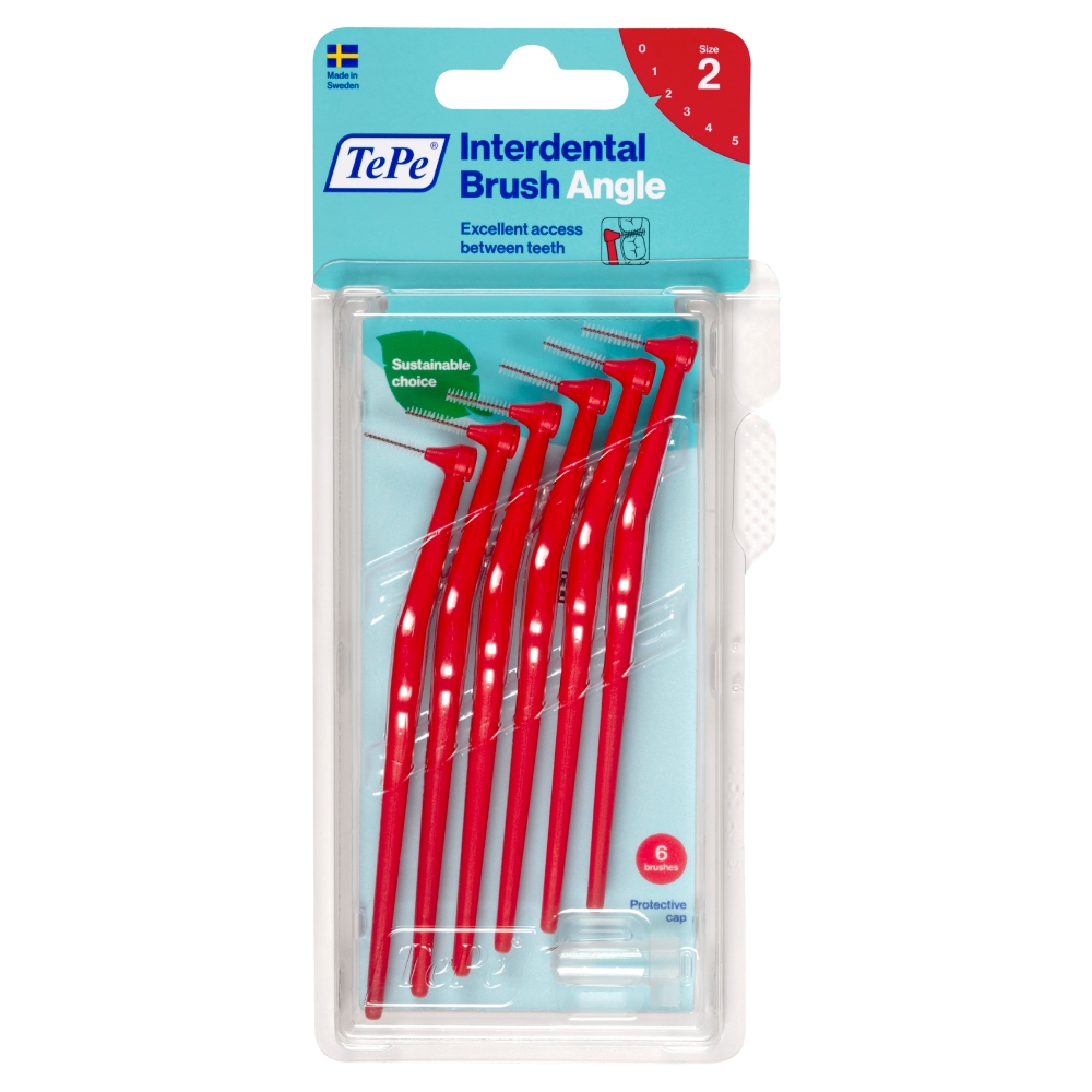TePe Periuțe interdentare 0.5mm (6 buc/blister) Unghi