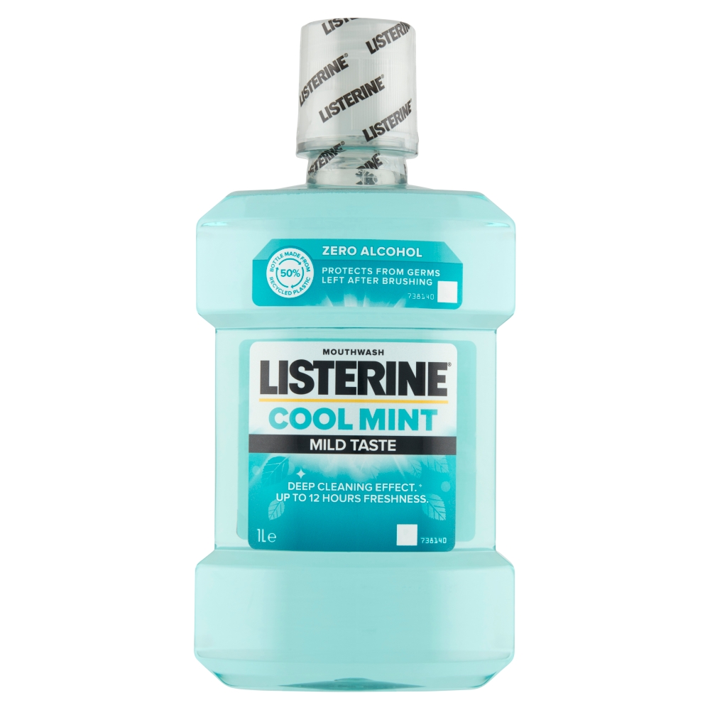 Johnson & Johnson Listerine gust blând de mentă rece ZERO 1 l