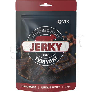 VIX Jerky 23g carne de vită teriyaki