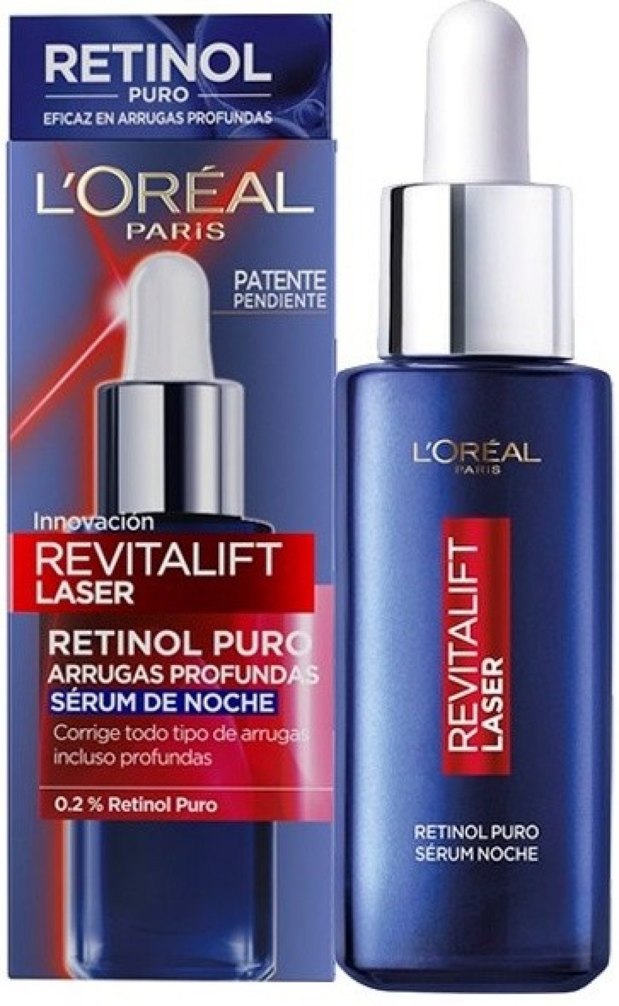 LOréal Revitalift Laser X3 Ser de noapte cu retinol 30 ml