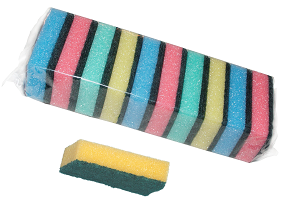 Burete de spălat vase (10 buc/folie)